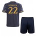 Real Madrid Antonio Rudiger #22 Barnkläder Borta matchtröja till baby 2023-24 Kortärmad (+ Korta byxor) Billigt